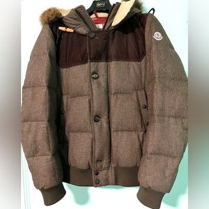 Moncler Down Real Feather winter jacket, 100% authentic, certilogo #, size 4